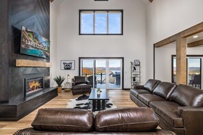 Interior - Luxury Lakefront Lodge | 6BR Modern Retreat + FREE Tickets, Pools & Amenities (Kimberling City)