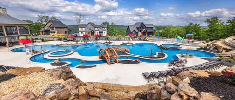 Infinity-Pool, beheizter Pool