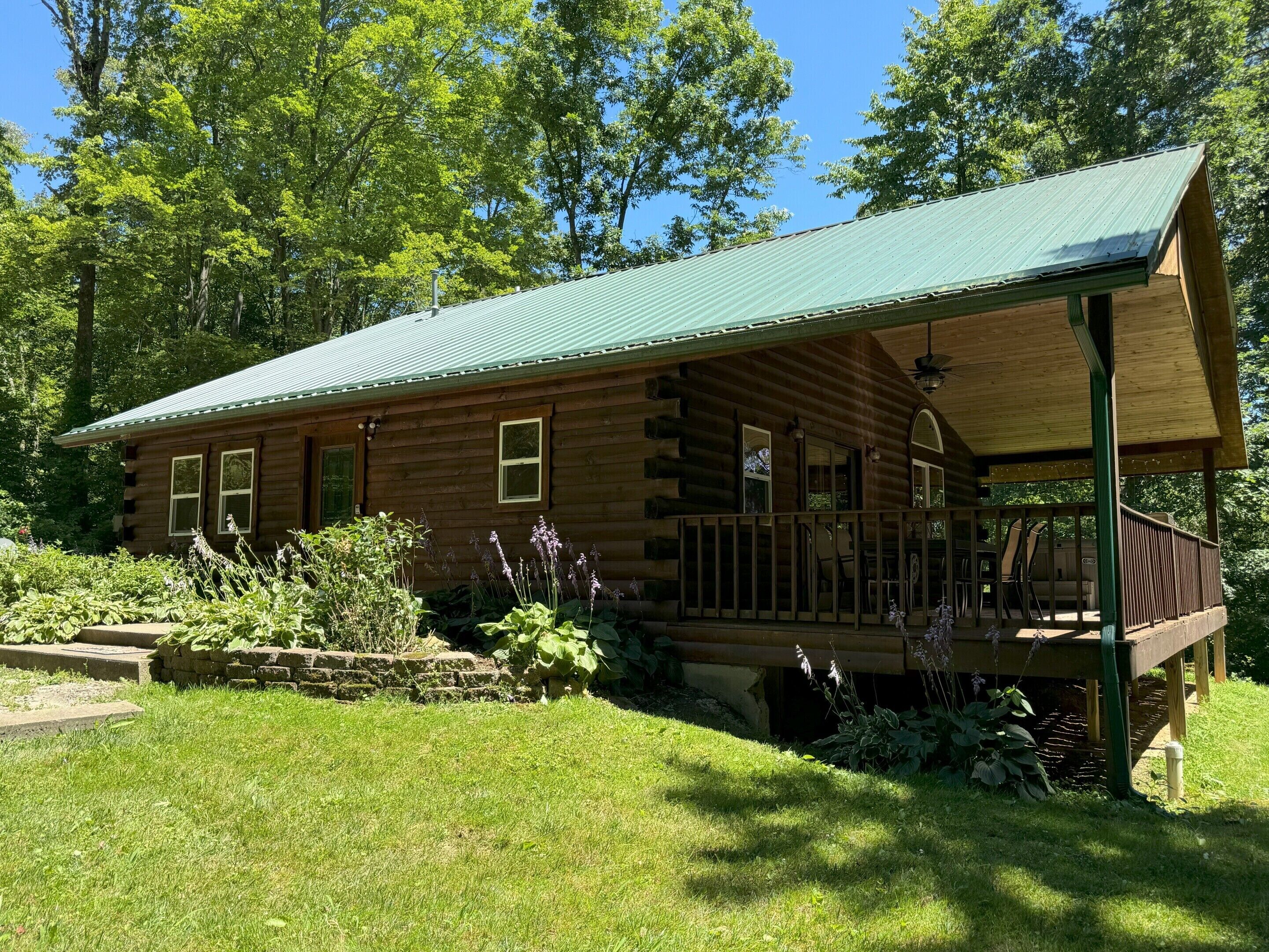 Remote Forest Edge Cabin offering comfort, seclusion near Hocking Hills