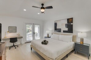 5 chambres, fer et planche à repasser, Wi-Fi, draps fournis