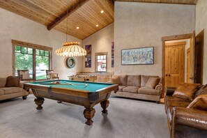 Games room - Moose Mgmt at Trail Creek Canyon 1055: Experience of a Lifetime! (Oakley)