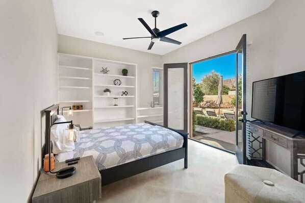 3 habitaciones, tabla de planchar con plancha, cuna de viaje y wifi