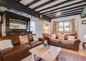 TV, fireplace, DVD player