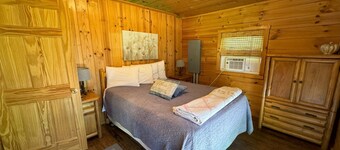 Luxus-Prairie Rose Cabin-Blick auf den Wald-Kabine-Eigenes Badezimmer