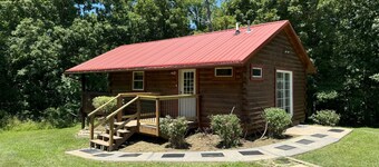 Prestige-Prairie Rose Cabin-Vue sur le bois-Cabine-Salle de bain privée séparée