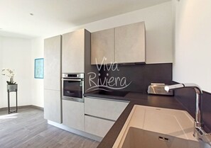 Fridge, microwave, dishwasher, toaster