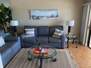 Smart TV, ping pong, books