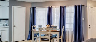 2-bedroom residential home with screened in patio.