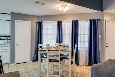 2-bedroom residential home with screened in patio.