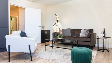 Apartemen, akses difabel, kamar mandi pribadi (Fairview) | Lounge