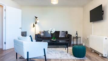 Apartemen, akses difabel, kamar mandi pribadi (Fairview) | Lounge