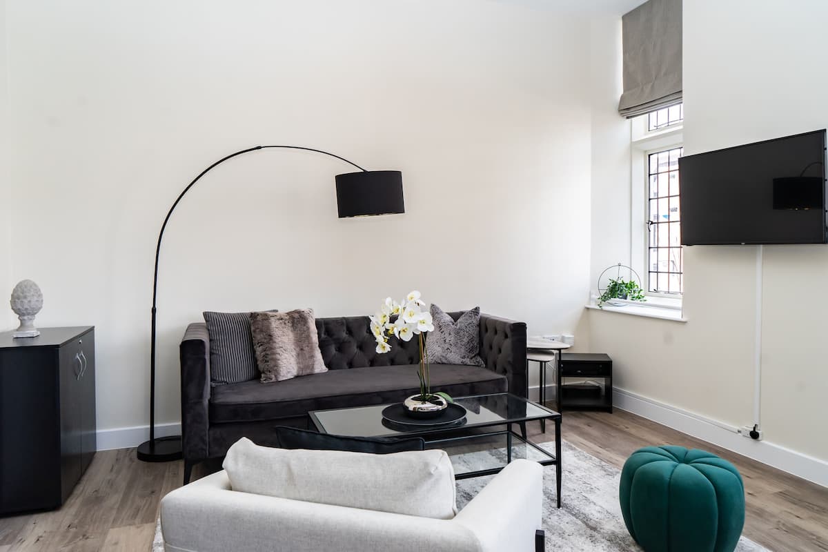 Apartemen Mewah, kamar mandi pribadi (Castle Gates) | Lounge