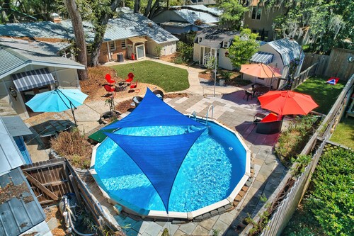 Saint Simons Island Presents ‘OFF BROADWAY' Beach Escape Heated Pool