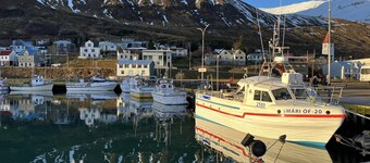 A cozy artistapartement on ground floor in downtown Siglufjörður,