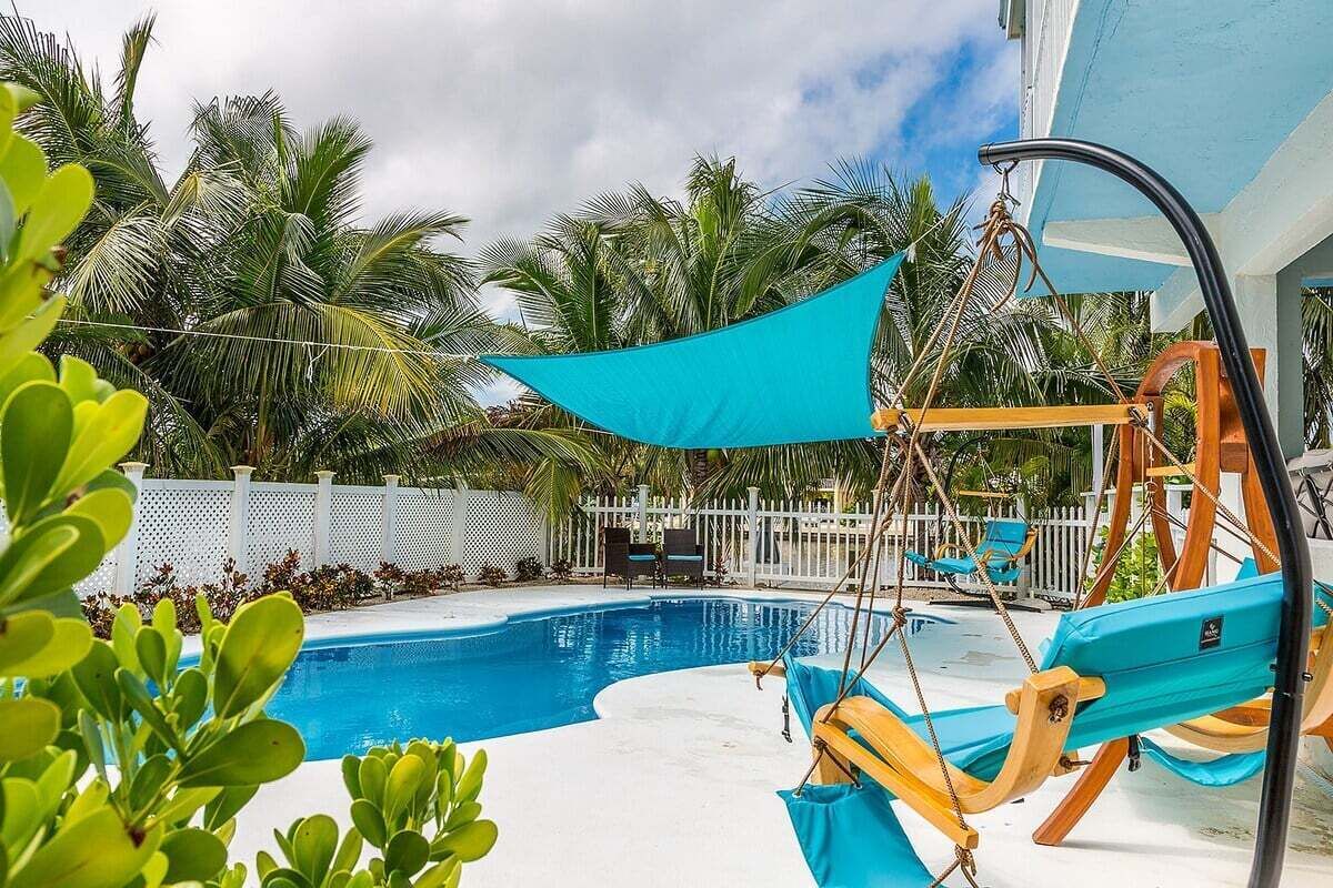 Et oppvarmet basseng