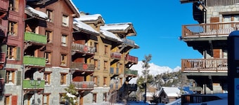 Arc 1950, Sources de marie, 6-8 pers, skis aux pieds, piscine et accès spa/sauna