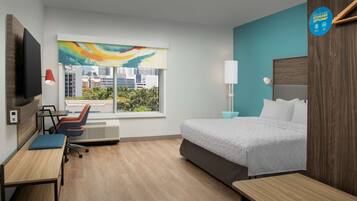 Schreibtisch, laptopgeeigneter Arbeitsplatz, Verdunkelungsvorhänge