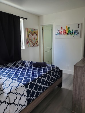 1 Schlafzimmer, Bügeleisen/Bügelbrett, kostenloses WLAN, Bettwäsche