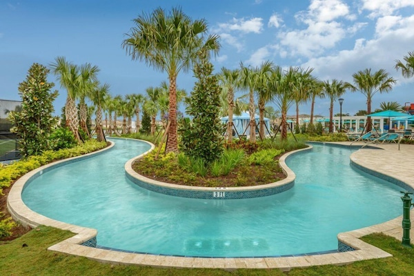 Una piscina climatizada