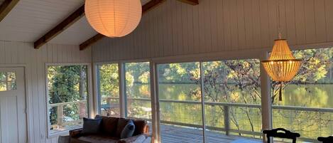 Vue depuis l’hébergement