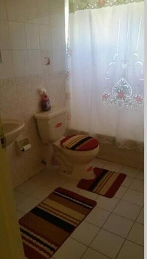 Habitación doble | Baño | Regadera, bidet, toallas