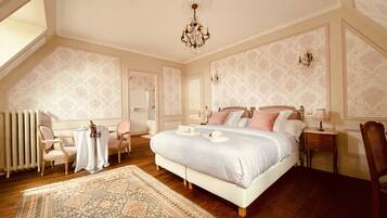 Signature kamer, 1 queensize bed, en-suite badkamer | 1 slaapkamer, luxe beddengoed, bedden met traagschuimmatras