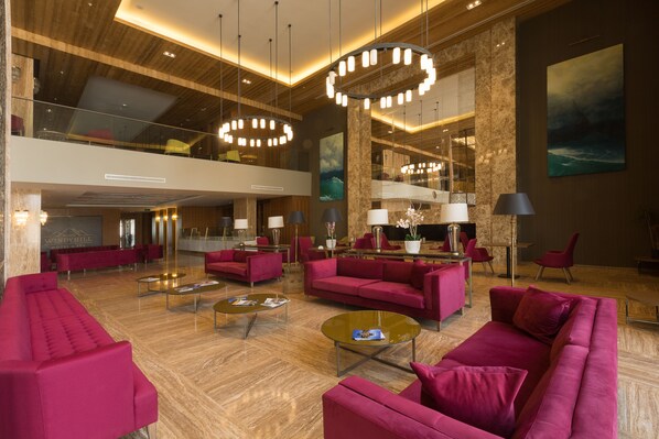 Sitzecke in der Lobby