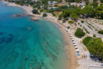 Luxury Villa just minutes walk to beach & village of Pefkos with private pool!
