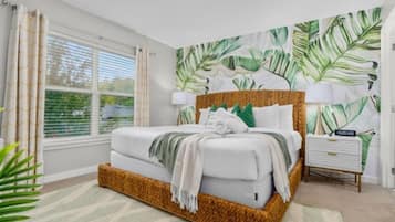 4 bedrooms, iron/ironing board, travel crib, free WiFi