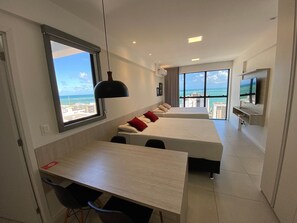 Basic Apartment | Free WiFi, bed sheets - Edificio Time by ER (Maceió)