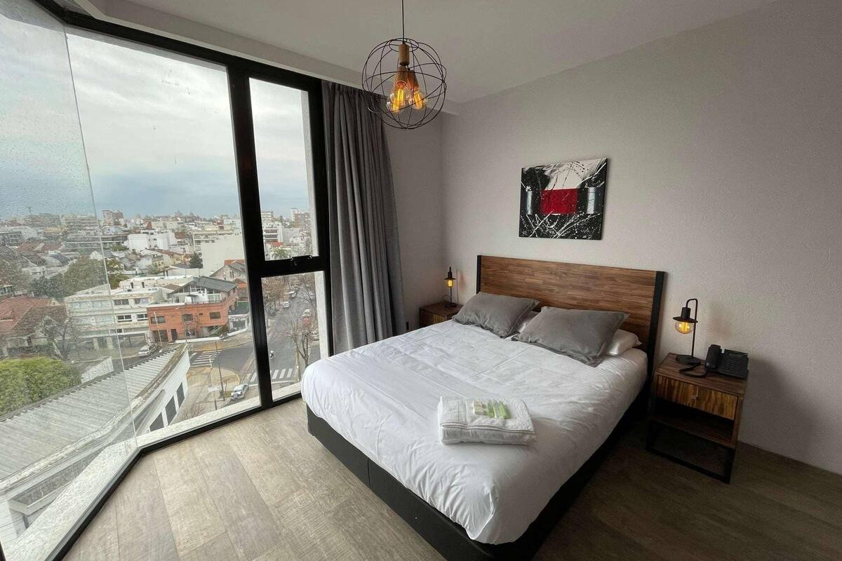 Premium bedding, down comforters, pillowtop beds, in-room safe