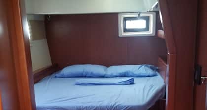 Caribbean vacation, safe and comfortable catamaran.