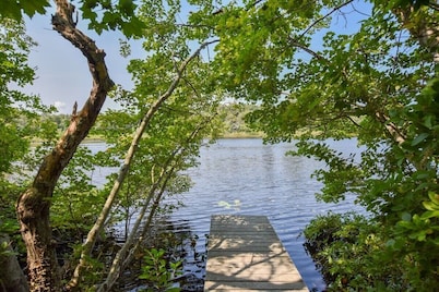 Pond Front Home with Private Dock!