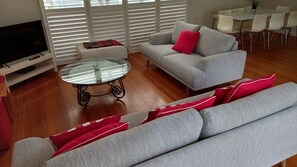 Smart TV, Netflix, DVD player, mesa de pingue-pongue