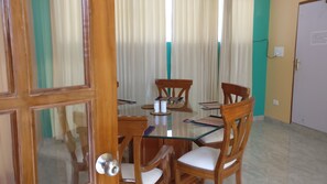 Dining - Fully Furnished 1BHK Deluxe Suite SA2 - Room, Lobby, Kitchen, bathroom, Terrace (Lucknow)