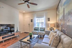 TV, DVD player, stereo, offices