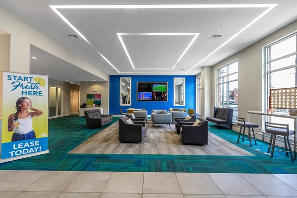 Lobby - Close to Campus Student Housing + Amenities (Atlanta)