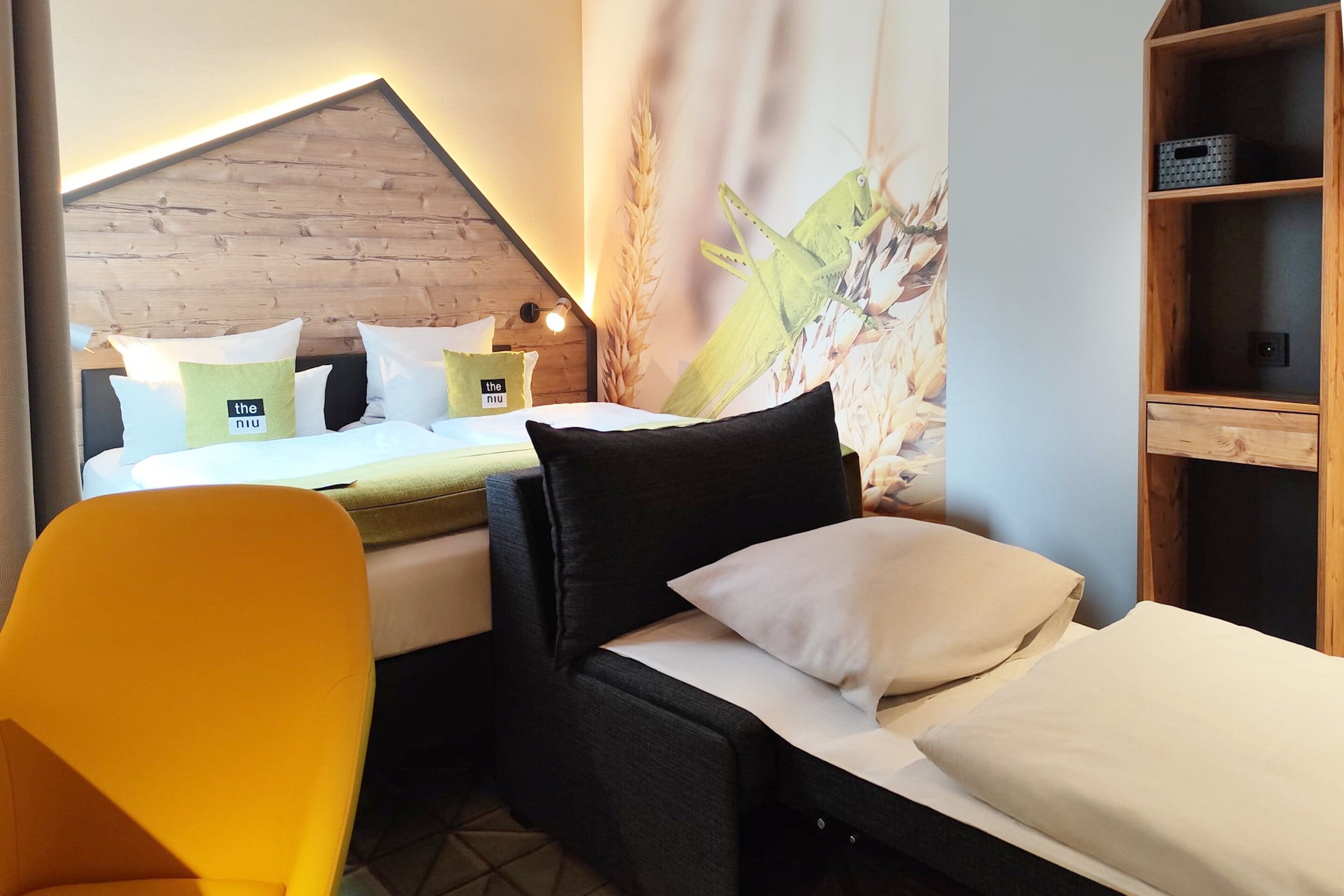 premium room, 1 queen bed (sofa bed, up to 3 adults) | in-room safe, soundproofing, free wifi, bed sheets