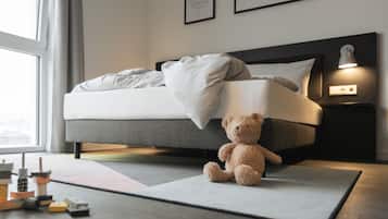 Allergikerbettwaren, Zimmersafe, Schreibtisch, schallisolierte Zimmer