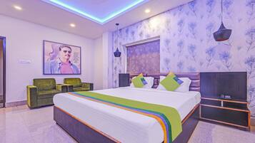 Rom – deluxe | Strykejern/-brett og sengetøy