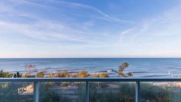 Studio, ban công, quang cảnh biển | Quang cảnh mặt nước