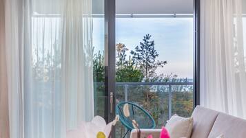 Apartemen, 2 kamar tidur, teras, tepi pantai | Pemandangan perairan