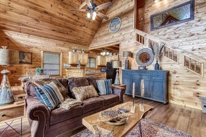 Televisión, chimenea