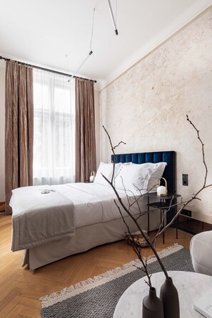 Habitación City doble | Minibar, caja fuerte, wifi gratis y ropa de cama