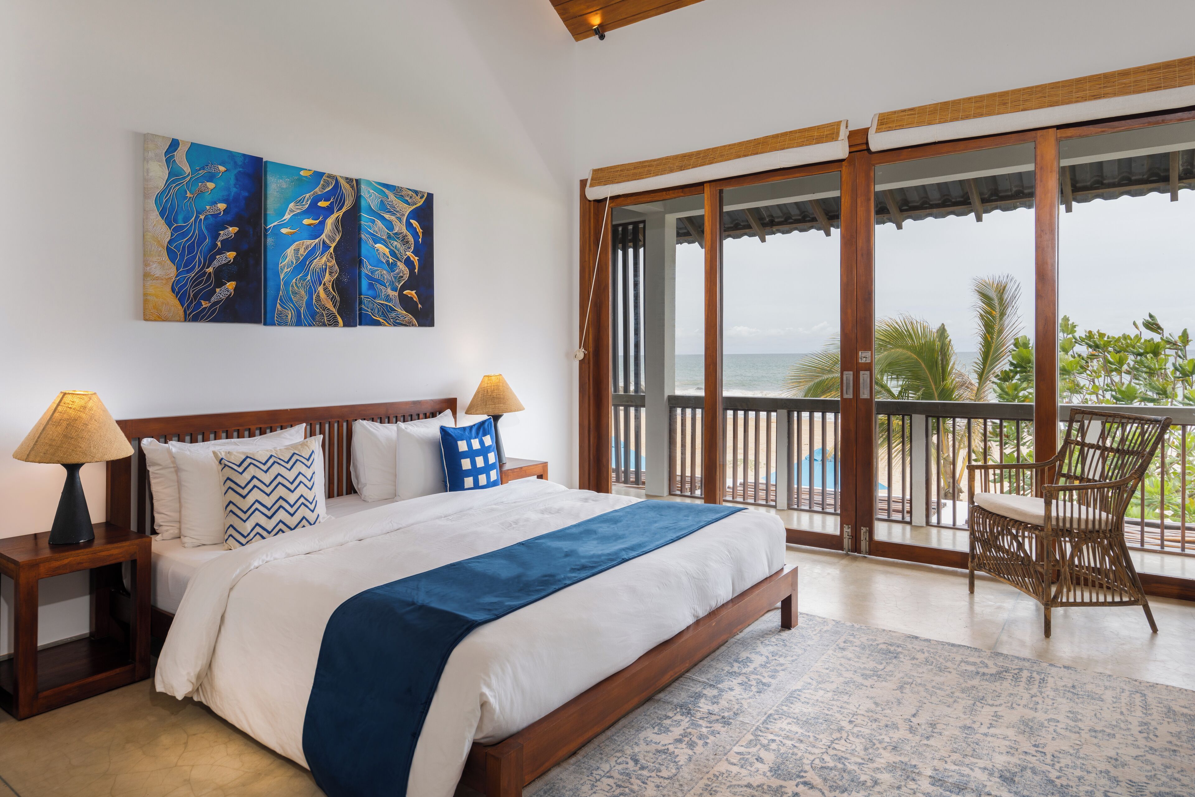 Villa | 4 soverom, dundyner, memory foam-senger og individuelt innredet