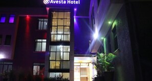 Front of property - evening/night - Avesta Hotel (Kampala)