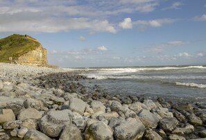 Una spiaggia nelle vicinanze