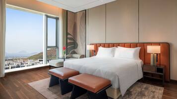 In-room safe, desk, laptop workspace, blackout drapes