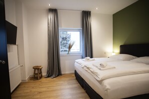 1 slaapkamer, reisbedje, gratis wifi, beddengoed