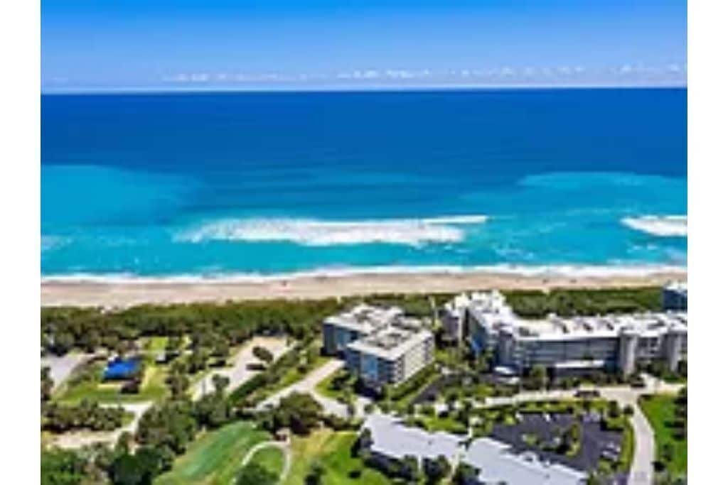 Oceanfront building with Private Ocean Access Hutchinson Island Florida